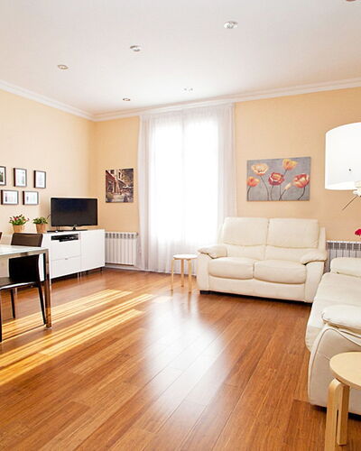 Eixample Esquerre Gran Via Balmes: Kamer, Interieur Ontwerp, Meubilair, Houten Vloer, Eigendom, Verdieping, Woonkamer, Gebouw, Laminaatvloer, Hardwood