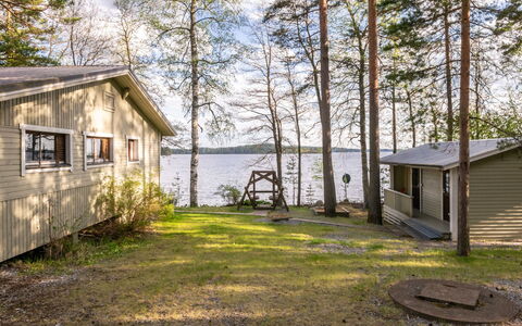 Mäntyrinne: Hout, Verblijf, Blokhut, Woud, Schuur, Garden Gebouwen, Lariks, Bos, Beits