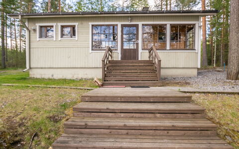 Mäntyrinne: Hout, Verblijf, Blokhut, Woud, Schuur, Garden Gebouwen, Lariks, Bos, Beits