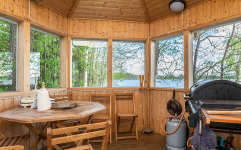 Mäntyrinne: Hout, Verblijf, Blokhut, Woud, Schuur, Garden Gebouwen, Lariks, Bos, Beits