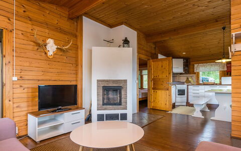 Auvola: Hout, Sneeuw, Winter, Verblijf, Freezing, Huis, Blokhut, Lariks, Siding