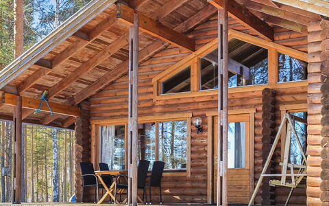 Mäntyniemi: Hout, Sneeuw, Winter, Verblijf, Freezing, Huis, Blokhut, Lariks, Siding