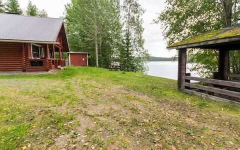 Haaparanta: Hout, Verblijf, Blokhut, Woud, Schuur, Garden Gebouwen, Lariks, Bos, Beits