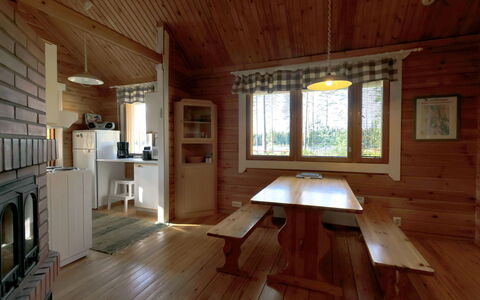 Kuusikumpu: Hout, Sneeuw, Winter, Verblijf, Freezing, Huis, Blokhut, Lariks, Siding