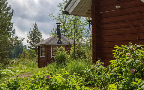 Ranta-Lemettilä: Struik, Verblijf, Plantengemeenschap, Dak, Land Lot, Tuin, Groundcover, De Lente, Garden Gebouwen, Landscaping