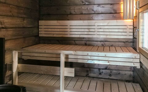 Ylikitkajärvi, Kesäkumpu: Hout, Verblijf, Blokhut, Woud, Schuur, Garden Gebouwen, Lariks, Bos, Beits