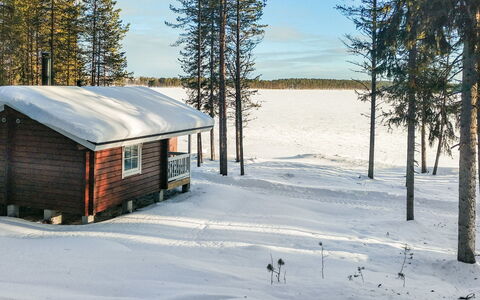 Ylikitkajärvi, Kesäkumpu: Hout, Verblijf, Blokhut, Woud, Schuur, Garden Gebouwen, Lariks, Bos, Beits