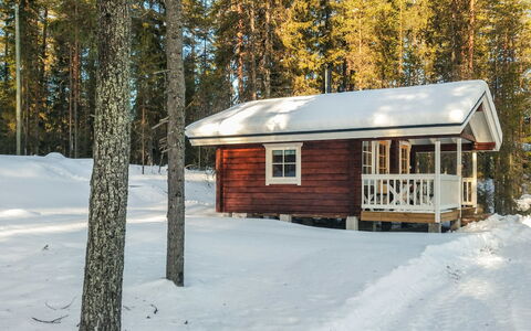 Ylikitkajärvi, Kesäkumpu: Hout, Verblijf, Blokhut, Woud, Schuur, Garden Gebouwen, Lariks, Bos, Beits