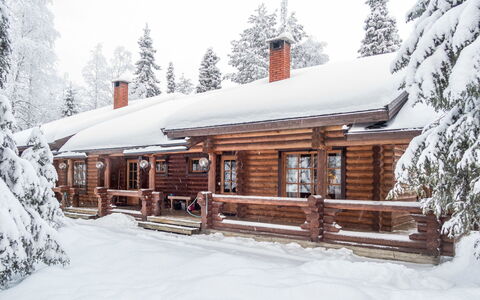 Varilan Lomamajat Nr2: Sneeuw, Hout, Winter, Verblijf, Freezing, Blokhut, Lariks
