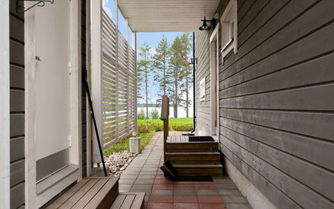 Paltamon Golfhovi a (Sis. 2 Golf Pelioikeutta): Hout, Sneeuw, Winter, Verblijf, Freezing, Huis, Blokhut, Lariks, Siding