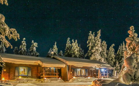 Salakolo 1: Winter, Verblijf, Nacht, Freezing, Sneeuw, Blokhut, Avond, Middernacht, Lariks