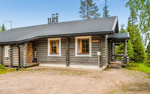 Kieppi B: Hout, Verblijf, Blokhut, Woud, Schuur, Garden Gebouwen, Lariks, Bos, Beits