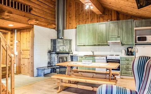 Kieppi B: Hout, Verblijf, Blokhut, Woud, Schuur, Garden Gebouwen, Lariks, Bos, Beits