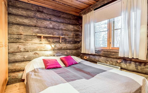 Karhunkaato As. C: Hout, Sneeuw, Verblijf, Winter, Dak, Huis, Freezing, Blokhut, Siding, Helling