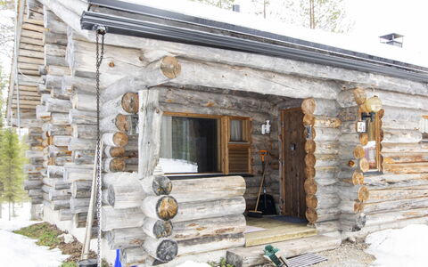 Rukaveska 4B: Hout, Verblijf, Blokhut, Woud, Schuur, Garden Gebouwen, Lariks, Bos, Beits