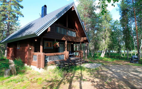 Marjatan Mökki: Hout, Verblijf, Blokhut, Woud, Schuur, Garden Gebouwen, Lariks, Bos, Beits