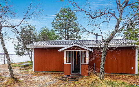 Mellaniemi: Hout, Verblijf, Blokhut, Woud, Schuur, Garden Gebouwen, Lariks, Bos, Beits