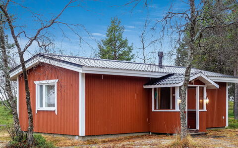 Mellaniemi: Hout, Verblijf, Blokhut, Woud, Schuur, Garden Gebouwen, Lariks, Bos, Beits