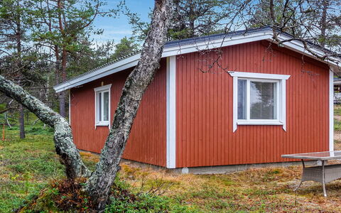 Mellaniemi: Hout, Verblijf, Blokhut, Woud, Schuur, Garden Gebouwen, Lariks, Bos, Beits