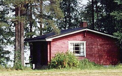 Raanumökki 4: Hout, Verblijf, Blokhut, Woud, Schuur, Garden Gebouwen, Lariks, Bos, Beits