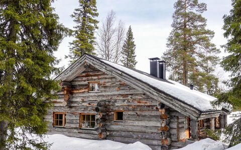 Kelo-Ville: Hout, Sneeuw, Winter, Verblijf, Freezing, Huis, Blokhut, Lariks, Siding