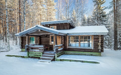 Papanmökki: Hout, Sneeuw, Winter, Verblijf, Freezing, Huis, Blokhut, Lariks, Siding