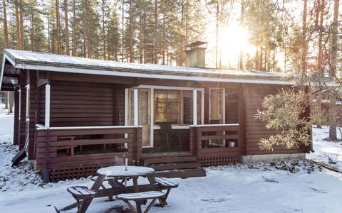 Aittoniemi Ii: Hout, Sneeuw, Winter, Verblijf, Freezing, Huis, Blokhut, Lariks, Siding