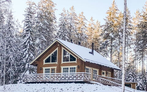 Inkeri: Hout, Sneeuw, Winter, Verblijf, Freezing, Huis, Blokhut, Lariks, Siding