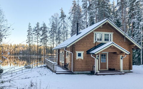 Inkeri: Hout, Sneeuw, Winter, Verblijf, Freezing, Huis, Blokhut, Lariks, Siding