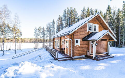 Inkeri: Hout, Sneeuw, Winter, Verblijf, Freezing, Huis, Blokhut, Lariks, Siding