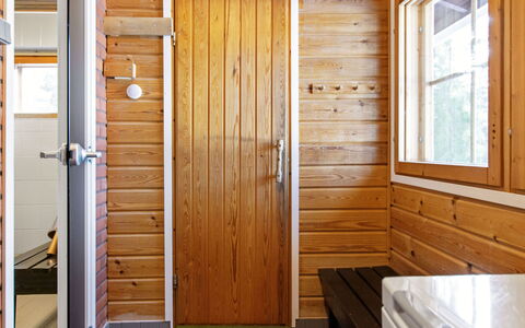 Aittolahti 2: Hout, Verblijf, Blokhut, Woud, Schuur, Garden Gebouwen, Lariks, Bos, Beits