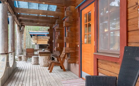 Riutankolo: Hout, Sneeuw, Winter, Verblijf, Freezing, Huis, Blokhut, Lariks, Siding