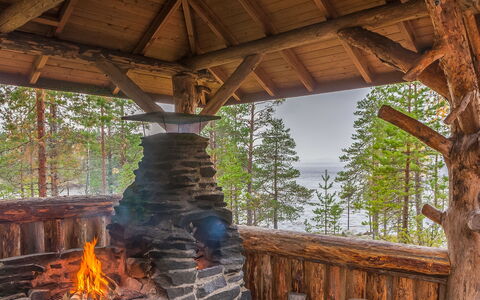 Huljakka: Hout, Sneeuw, Winter, Verblijf, Freezing, Huis, Blokhut, Lariks, Siding