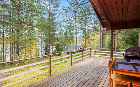 Iltaniemi: Hout, Veranda, Houten Vloer, Hardwood, Plafond, Dek, Verblijf, Plank, Beits, Blokhut