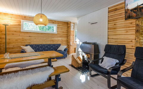 Koskenniska, Vaikon Loma 1: Hout, Verblijf, Beits, Hardwood, Blokhut, Plank, Plafond, Natuurlijk Materiaal, Timmerhout, Garden Gebouwen