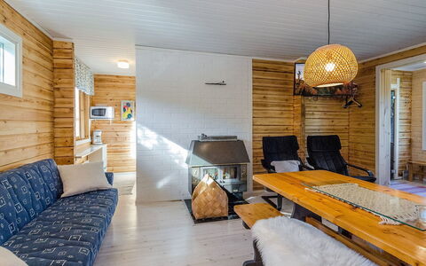 Koskenniska, Vaikon Loma 1: Hout, Verblijf, Beits, Hardwood, Blokhut, Plank, Plafond, Natuurlijk Materiaal, Timmerhout, Garden Gebouwen