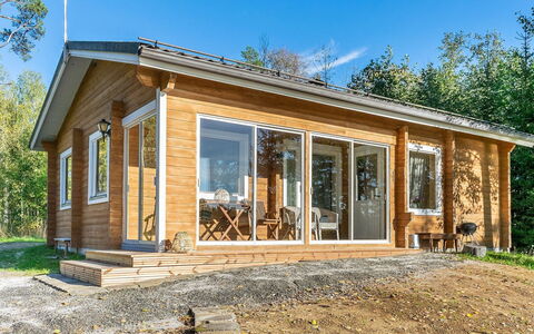 Jussinlahti, Vaikon Loma 6: Hout, Verblijf, Siding, Blokhut, Beits, Hardwood, Plank, Timmerhout, Natuurlijk Materiaal, Garden Gebouwen