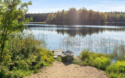 Jussinlahti, Vaikon Loma 6: Hout, Verblijf, Siding, Blokhut, Beits, Hardwood, Plank, Timmerhout, Natuurlijk Materiaal, Garden Gebouwen