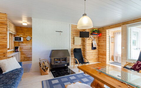 Jussinlahti, Vaikon Loma 6: Hout, Verblijf, Siding, Blokhut, Beits, Hardwood, Plank, Timmerhout, Natuurlijk Materiaal, Garden Gebouwen