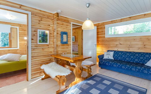 Jussinlahti, Vaikon Loma 6: Hout, Verblijf, Siding, Blokhut, Beits, Hardwood, Plank, Timmerhout, Natuurlijk Materiaal, Garden Gebouwen