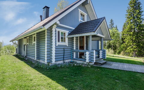 Vastaniemi: Hout, Sneeuw, Winter, Verblijf, Freezing, Huis, Blokhut, Lariks, Siding