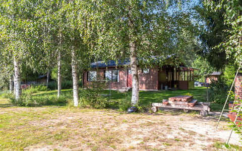 Pikkupuro: Hout, Verblijf, Blokhut, Woud, Schuur, Garden Gebouwen, Lariks, Bos, Beits