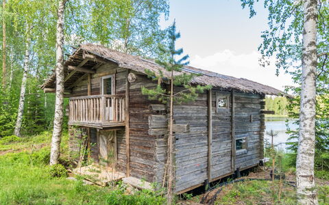 Lamminkangas: Hout, Sneeuw, Winter, Verblijf, Freezing, Huis, Blokhut, Lariks, Siding