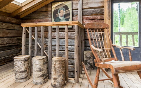 Lamminkangas: Hout, Sneeuw, Winter, Verblijf, Freezing, Huis, Blokhut, Lariks, Siding
