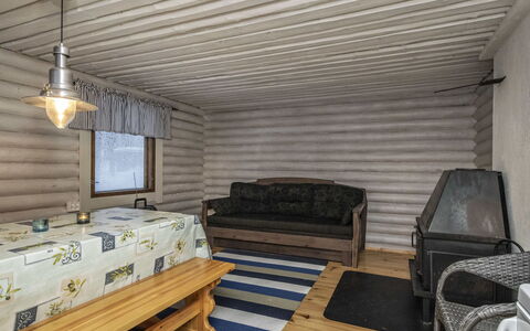 Eemilin Huvila: Hout, Sneeuw, Winter, Verblijf, Freezing, Huis, Blokhut, Lariks, Siding