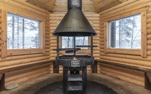 Eemilin Huvila: Hout, Sneeuw, Winter, Verblijf, Freezing, Huis, Blokhut, Lariks, Siding