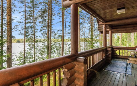 Iltarusko: Hout, Woud, Hardwood, Veranda, Eco Hotel, Schaduw, Blokhut, Plank, Dek, Beits