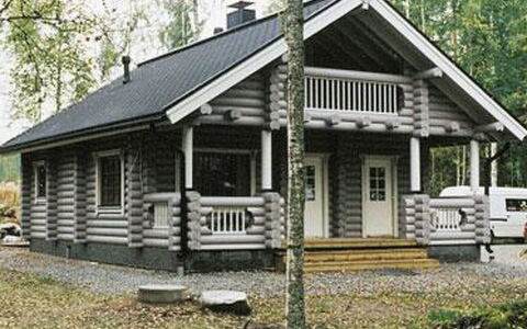 Koivuranta: Hout, Sneeuw, Winter, Verblijf, Freezing, Huis, Blokhut, Lariks, Siding