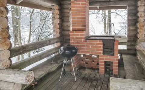 Hepolehto: Hout, Verblijf, Blokhut, Woud, Schuur, Garden Gebouwen, Lariks, Bos, Beits