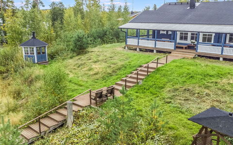 Kanervarinne: Hout, Verblijf, Blokhut, Woud, Schuur, Garden Gebouwen, Lariks, Bos, Beits